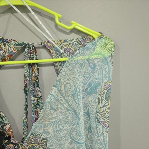 🐢 Kendall + Kylie Paisley Coverup - Picture 7 of 11